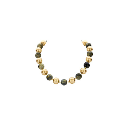 Les Cordes collier or