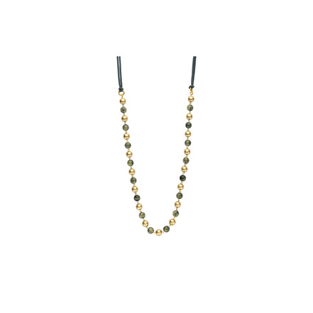 Les Cordes collier or