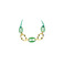 Les Cordes collier vert
