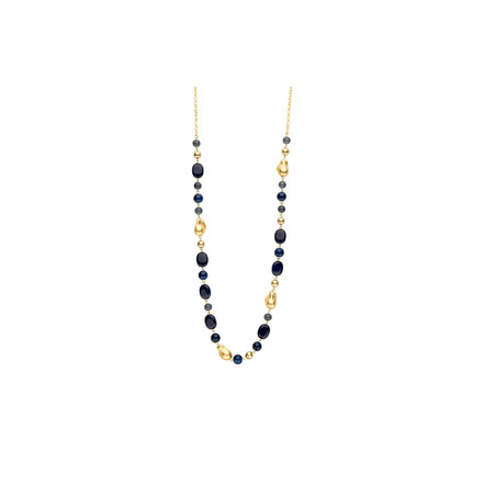 Les Cordes collier bleu