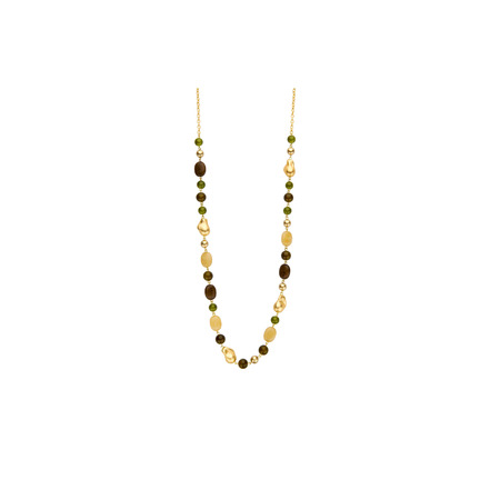 Les Cordes collier vert