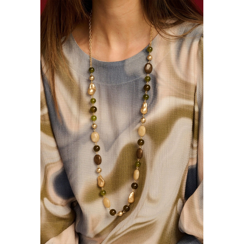 Les Cordes necklace green 2