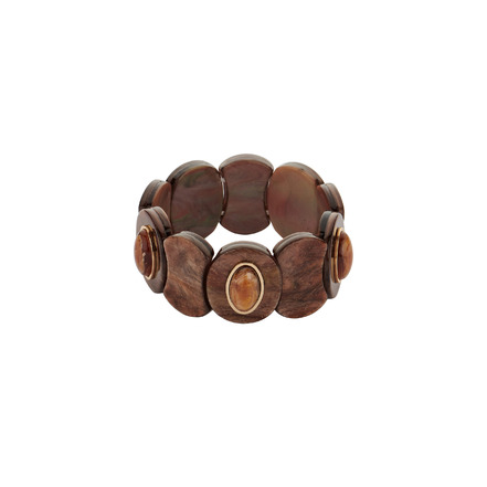 Les Cordes armband braun