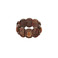 Les Cordes armband bruin