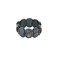 Les Cordes armband grijs