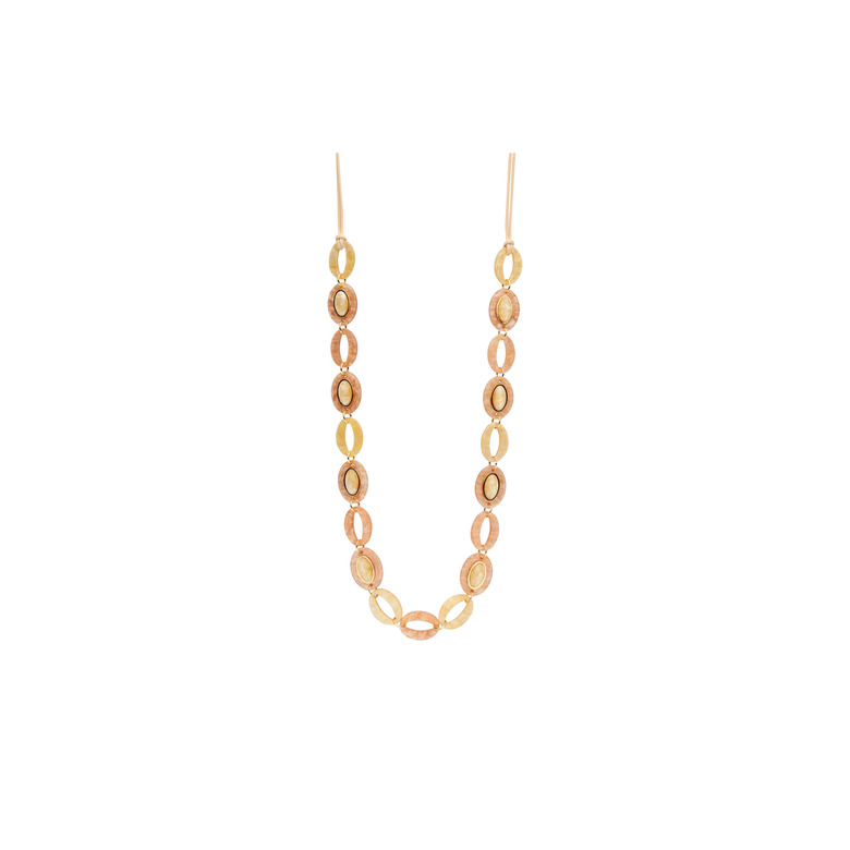 Les Cordes collier ecru 1