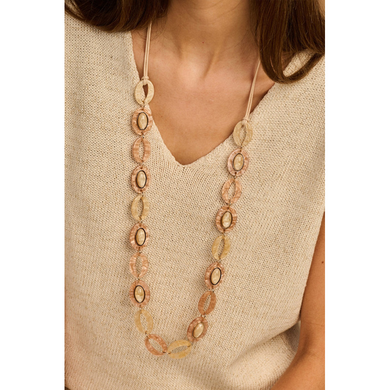 Les Cordes collier ecru 2