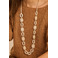 Les Cordes collier blanc 2