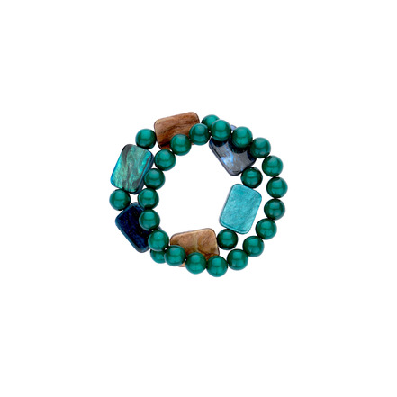 Les Cordes armband grÜn