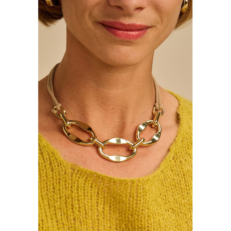 Les Cordes collier or 2