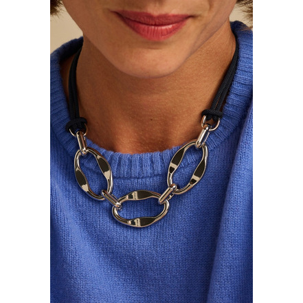Les Cordes necklace silver
