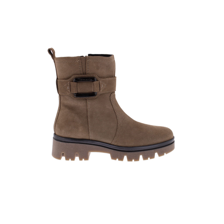 Tamaris Comfort stiefelette taupe 1