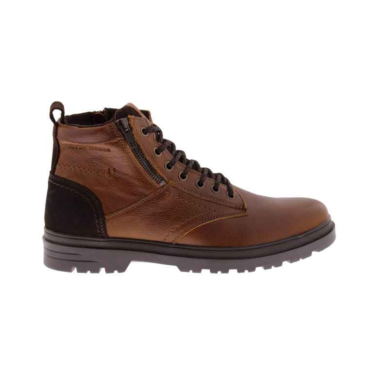 Riverwoods chaussures hautes cognac 1