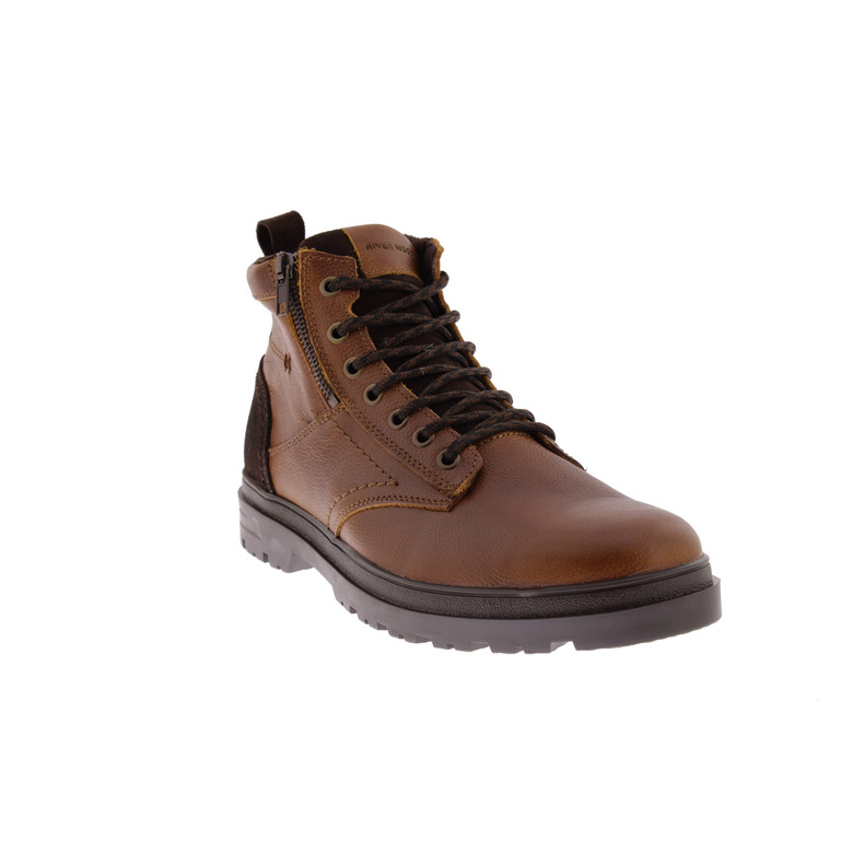 Riverwoods chaussures hautes cognac 2