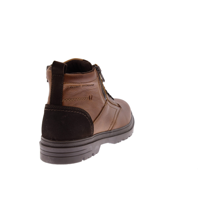 Riverwoods chaussures hautes cognac 4