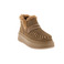 Tosca Blu enkellaarsjes taupe 2