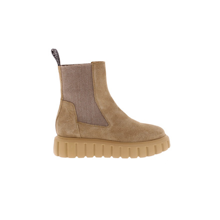 Voile Blanche enkellaarsjes beige