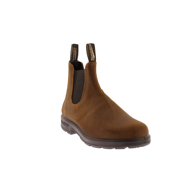 Blundstone hoge schoenen cognac 2