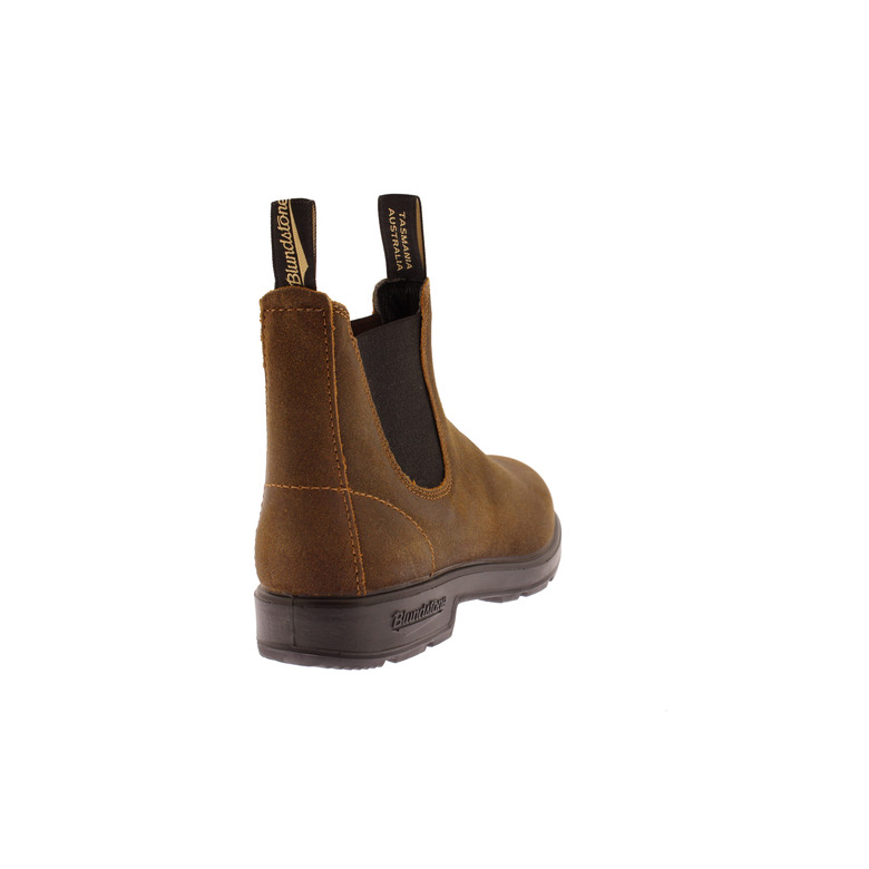 Blundstone hoge schoenen cognac 4