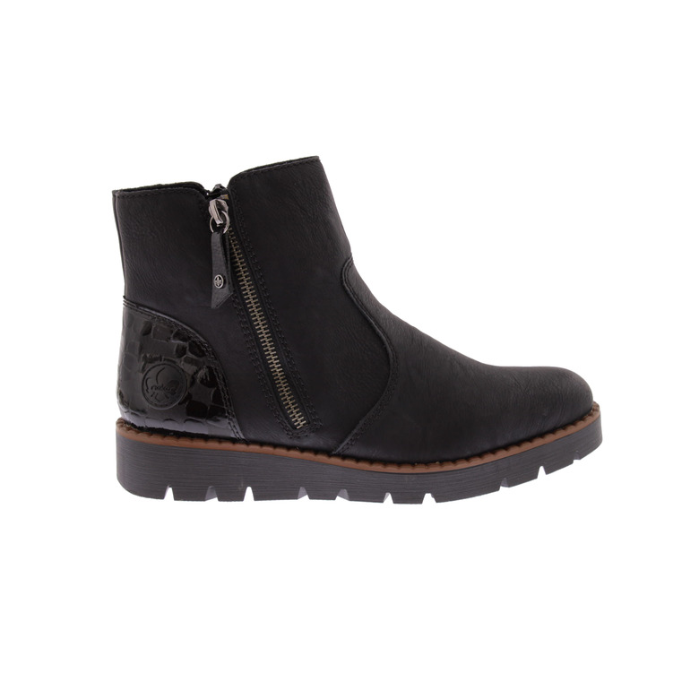 Rieker stiefelette schwarz 1