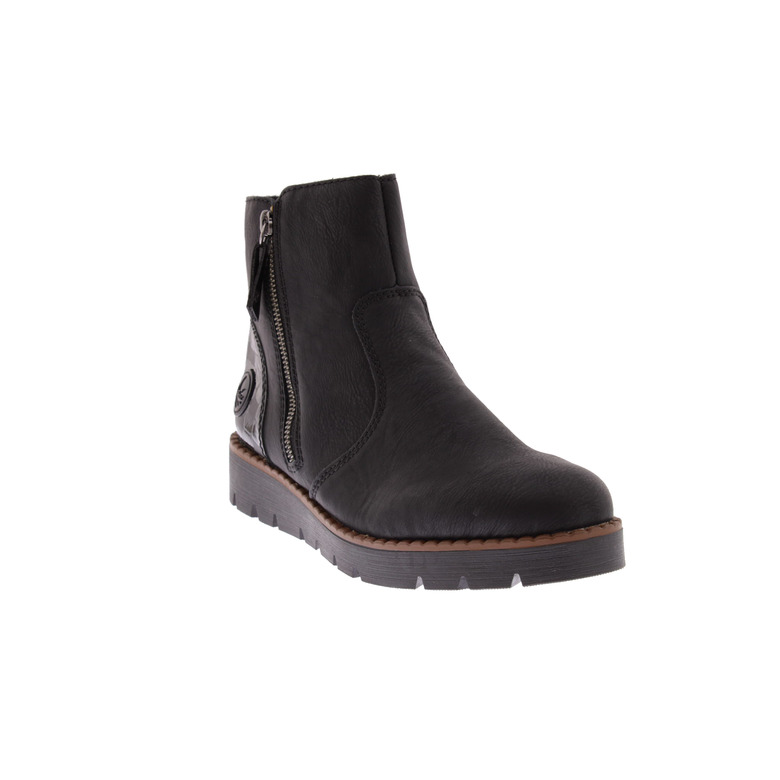 Rieker stiefelette schwarz 2