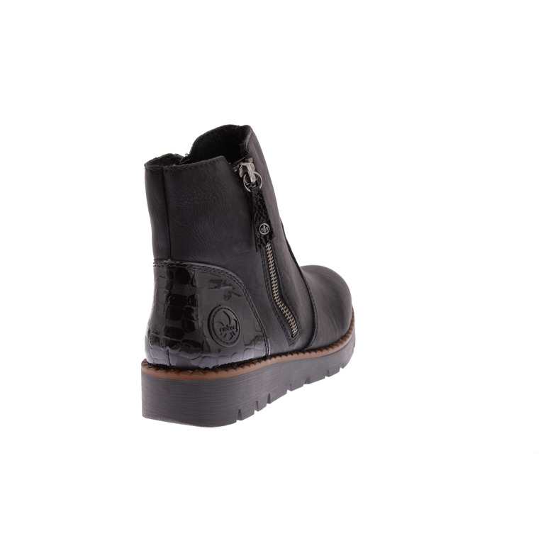 Rieker stiefelette schwarz 4