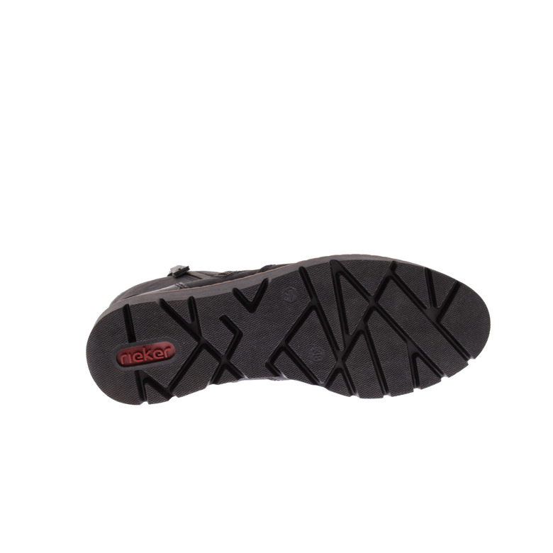 Rieker stiefelette schwarz 5