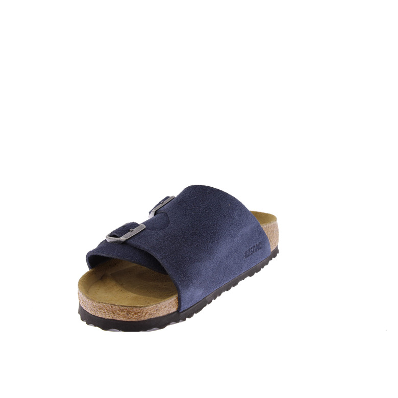 Birkenstock slippers blauw 3