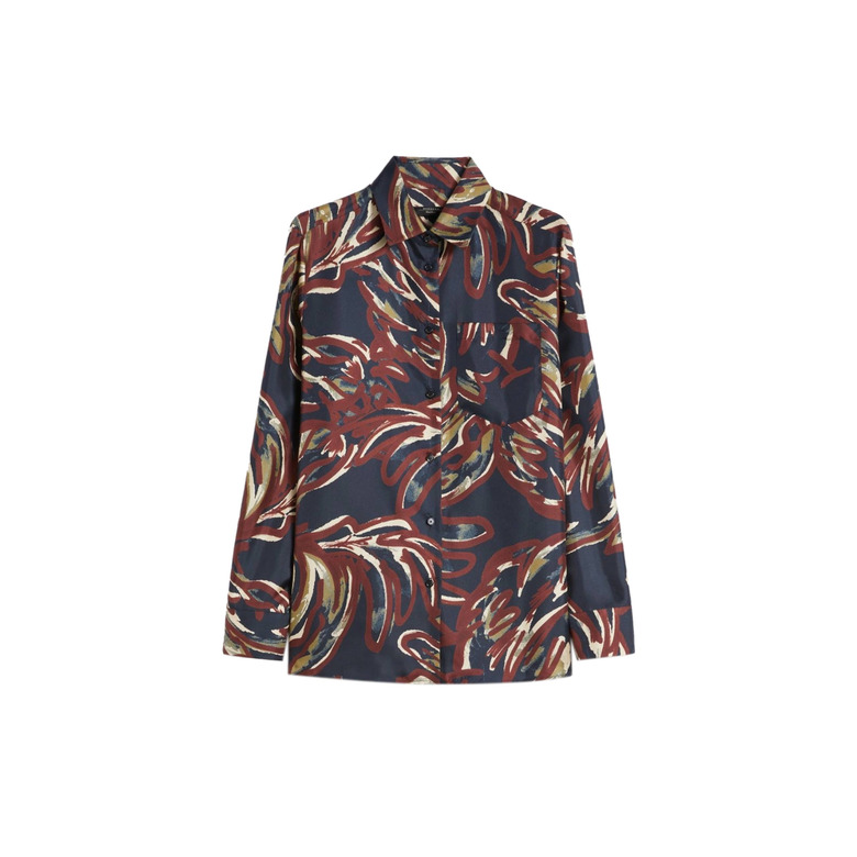 Weekend - Maxmara blouse bordeaux 1