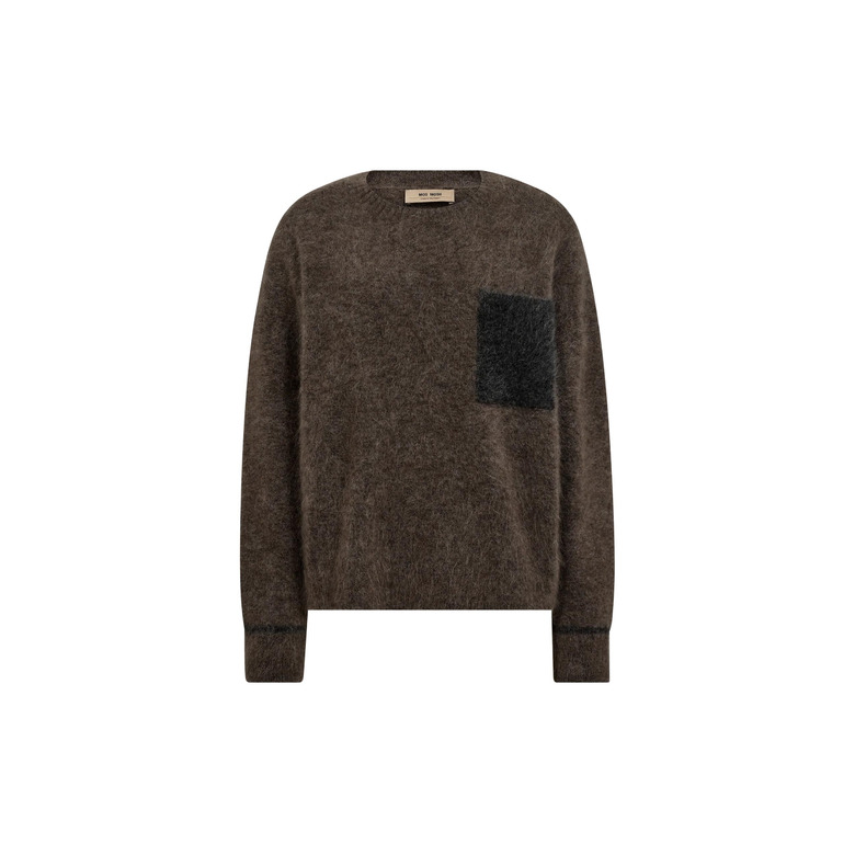 Mosmosh pull brun 1