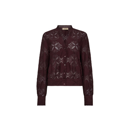 Mosmosh bluse bordeaux