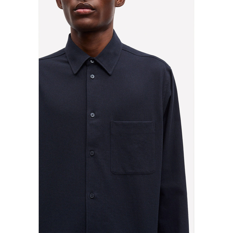 Samsoe&samsoe hemd blauw 2