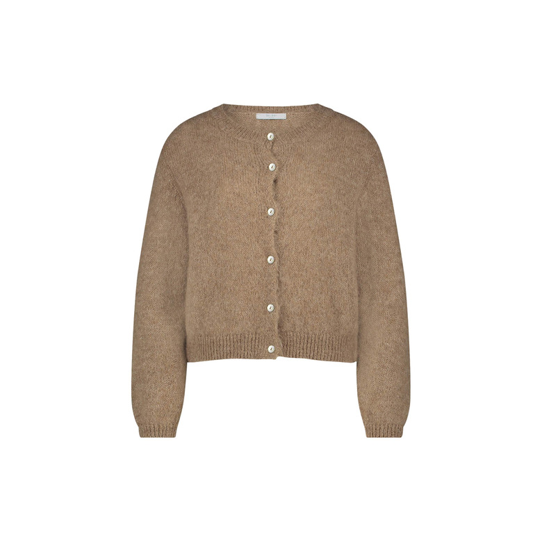 By-bar cardigan beige 1