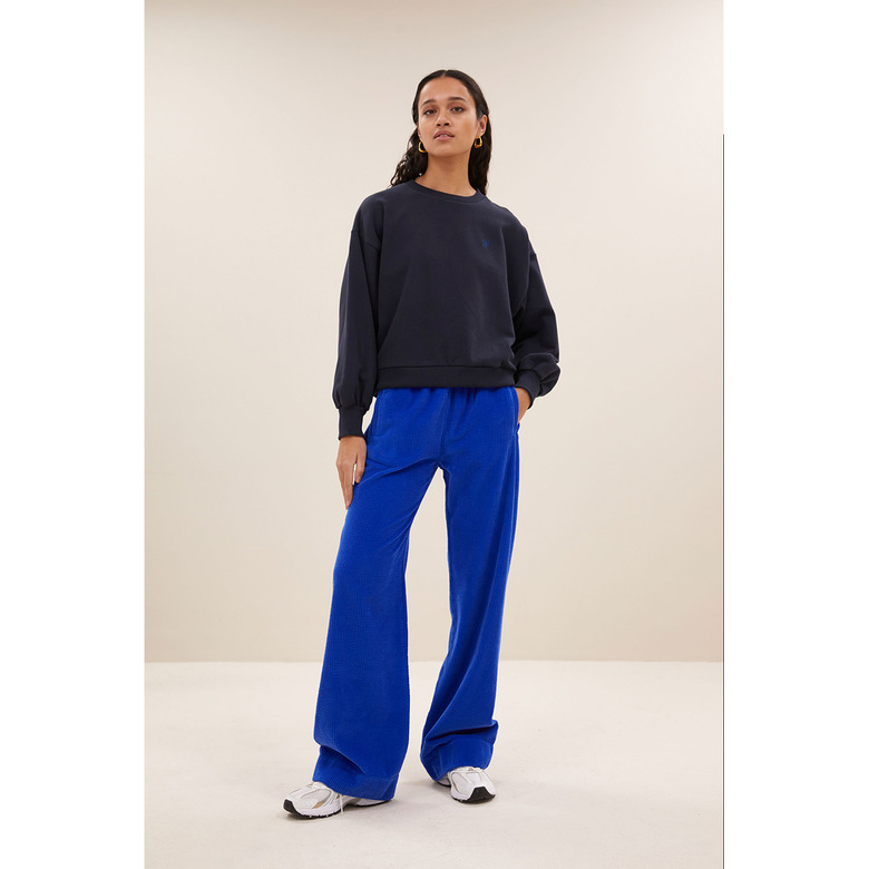 By-bar sweater bleu 2