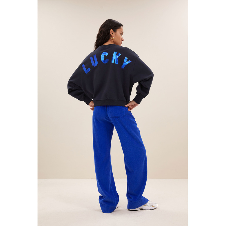 By-bar sweater bleu 3
