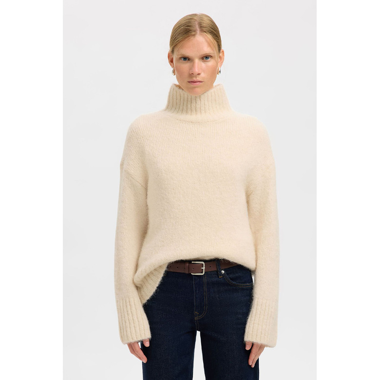 Selected Femme pull ecru 2