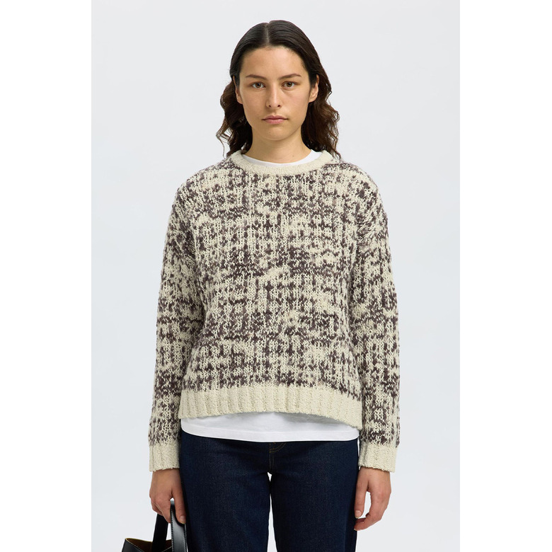 Selected Femme pullover beige 2