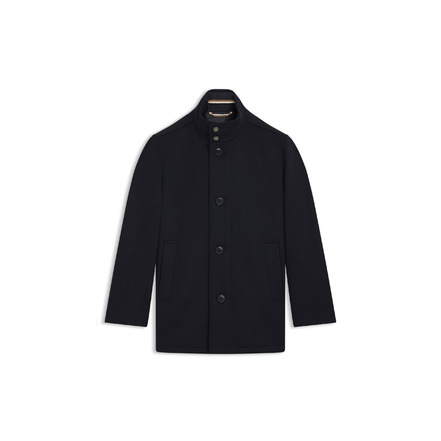 Boss mantel blauw