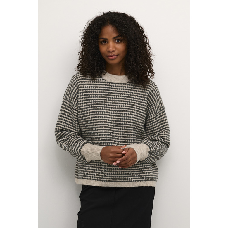 Kaffe trui beige 2