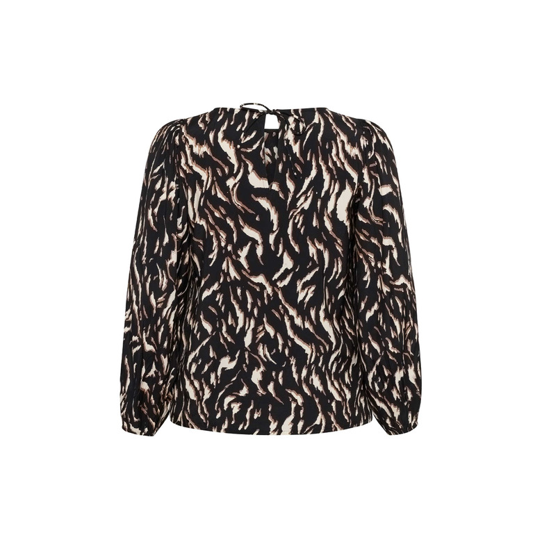 Kaffe Curve blouse zwart 1