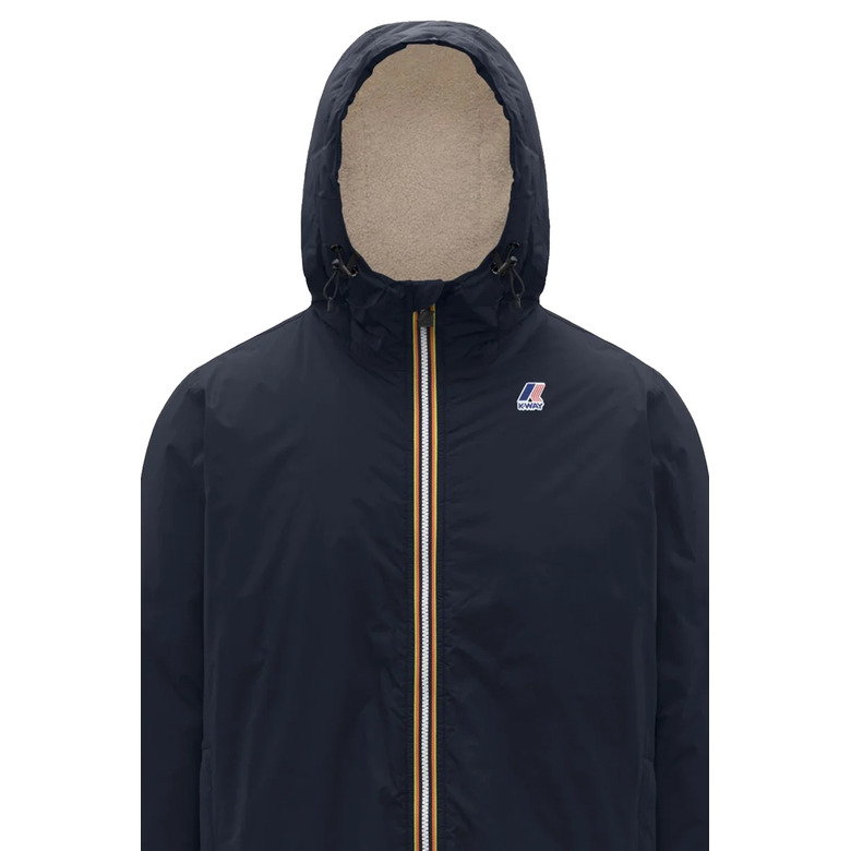 K-way jas blauw 2