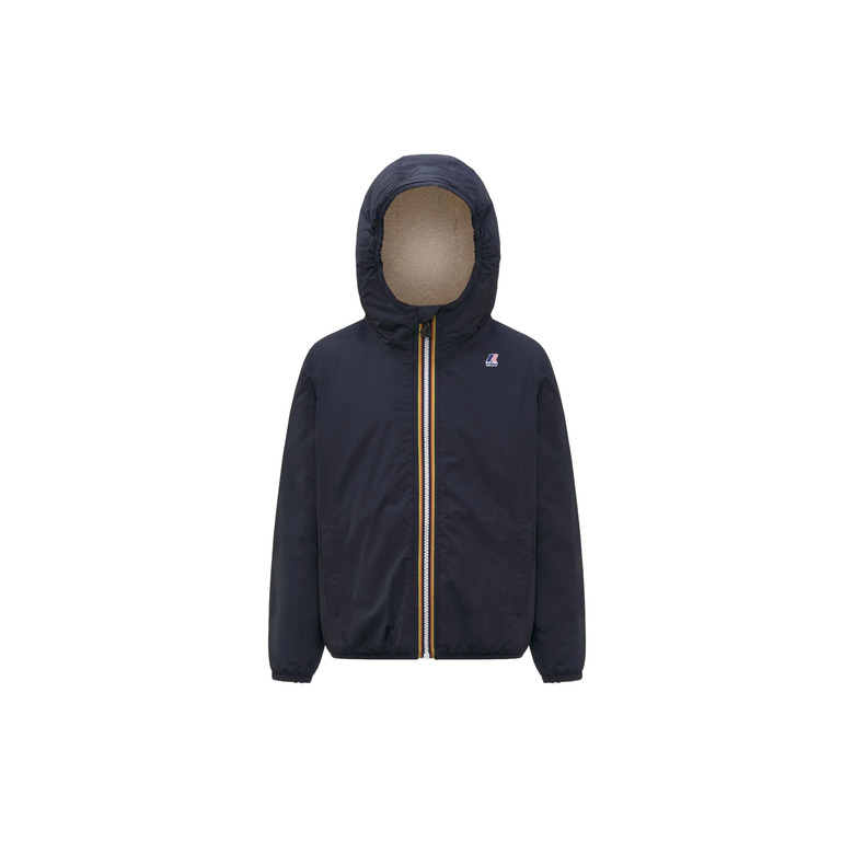K-way jas blauw 1