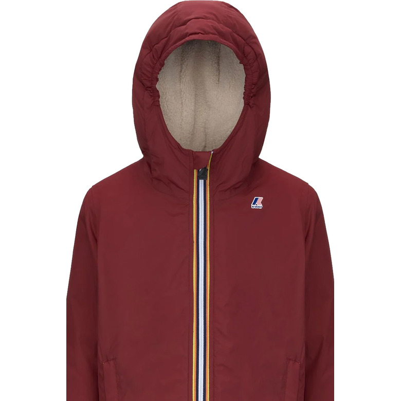 K-way manteau bordeaux 2