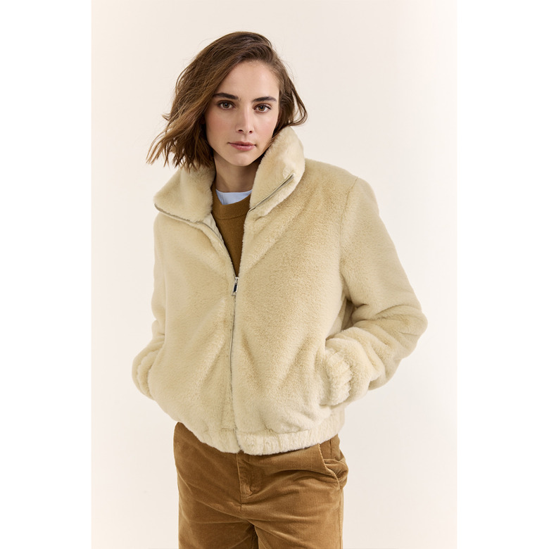 Jcsophie vest beige 2