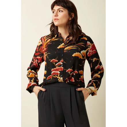 King Louie blouse zwart