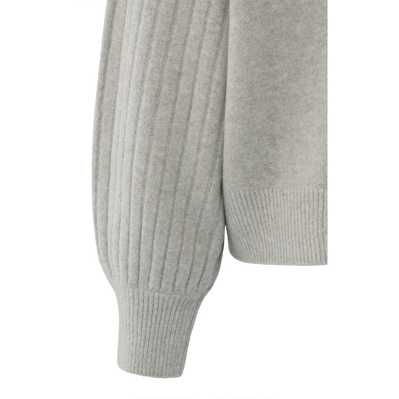 Yaya trui taupe 2