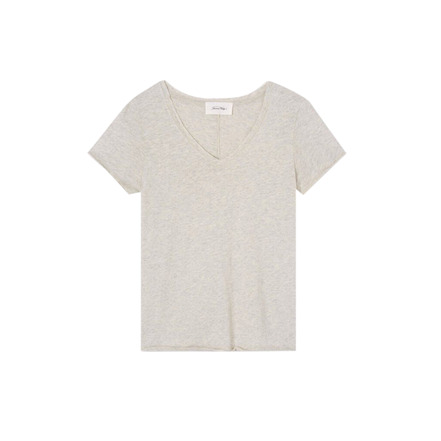 American Vintage t-shirt grijs