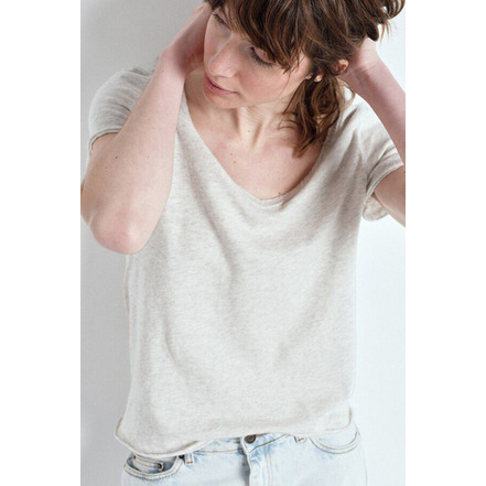 American Vintage t-shirt grijs