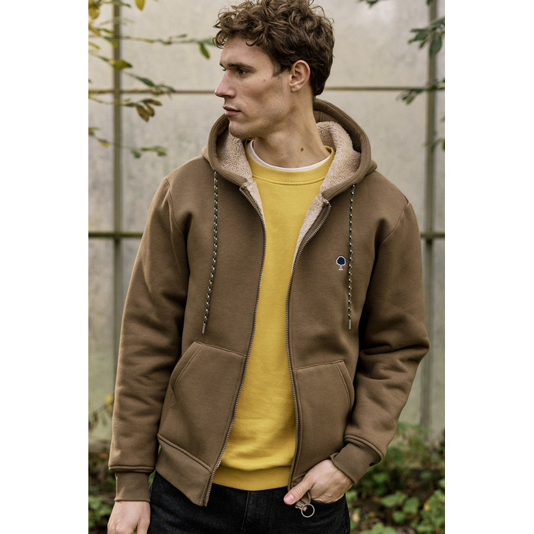 Faguo vest bruin 2