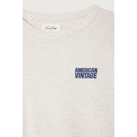 American Vintage t-shirt grijs